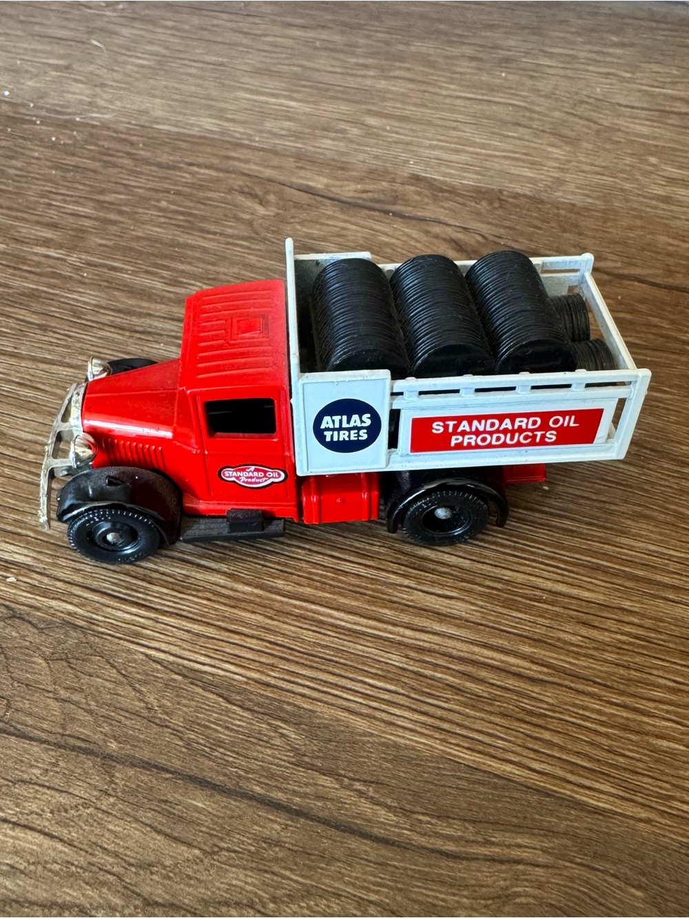 Chevron Commemorative Diecast Lledo Atlas Tire Truck 1934 Model A Ford - England
